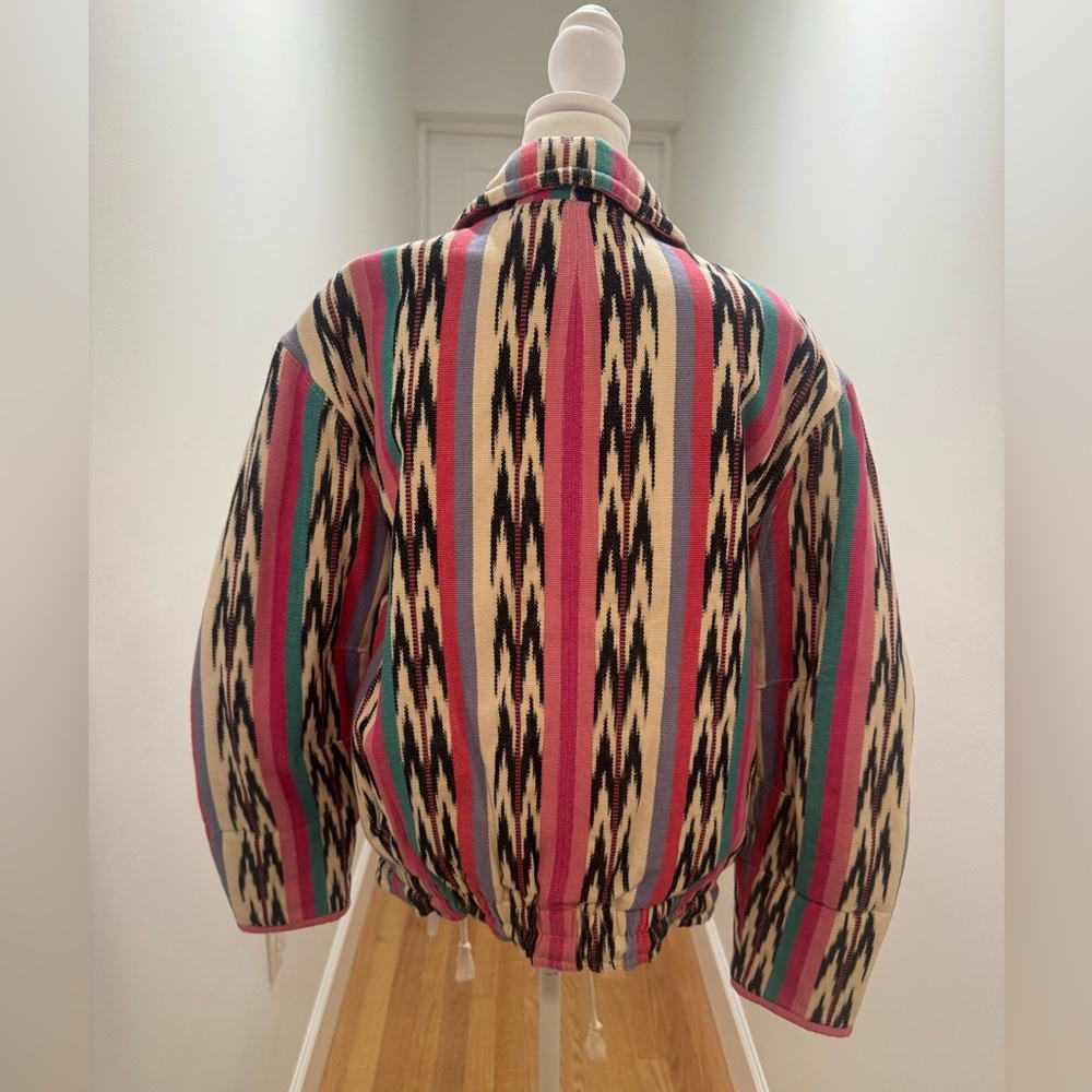 Isabel Marant Multicolor Patterned Bomber Jacket … - image 3